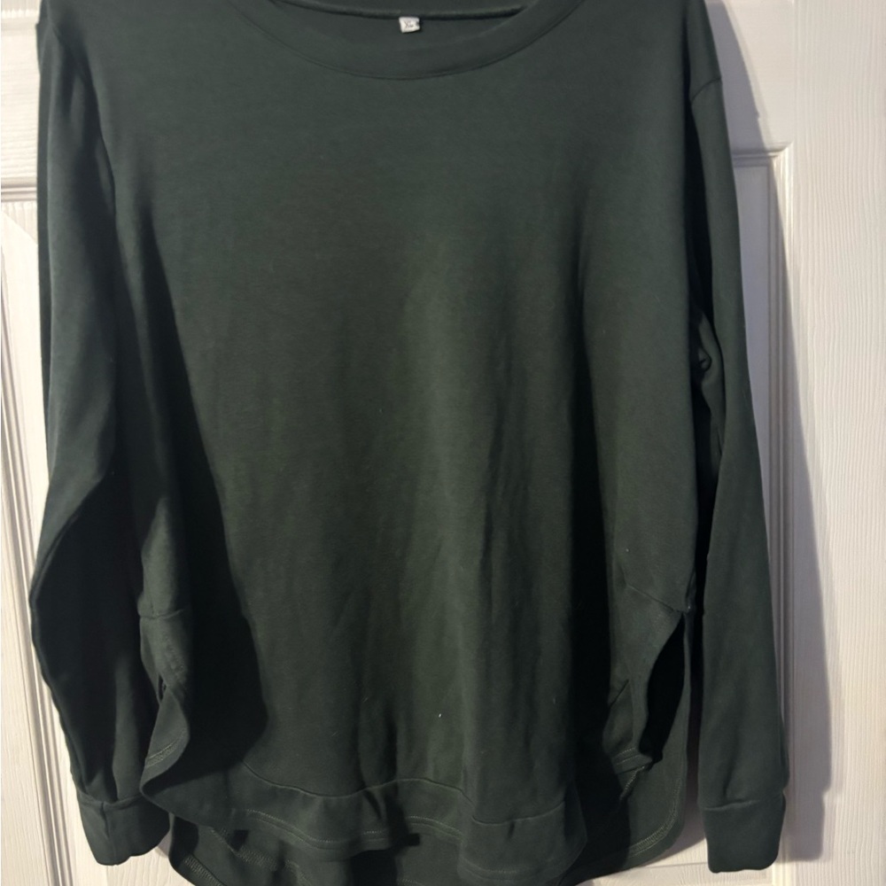 Amazon Women's Dark Green Sweatshirt